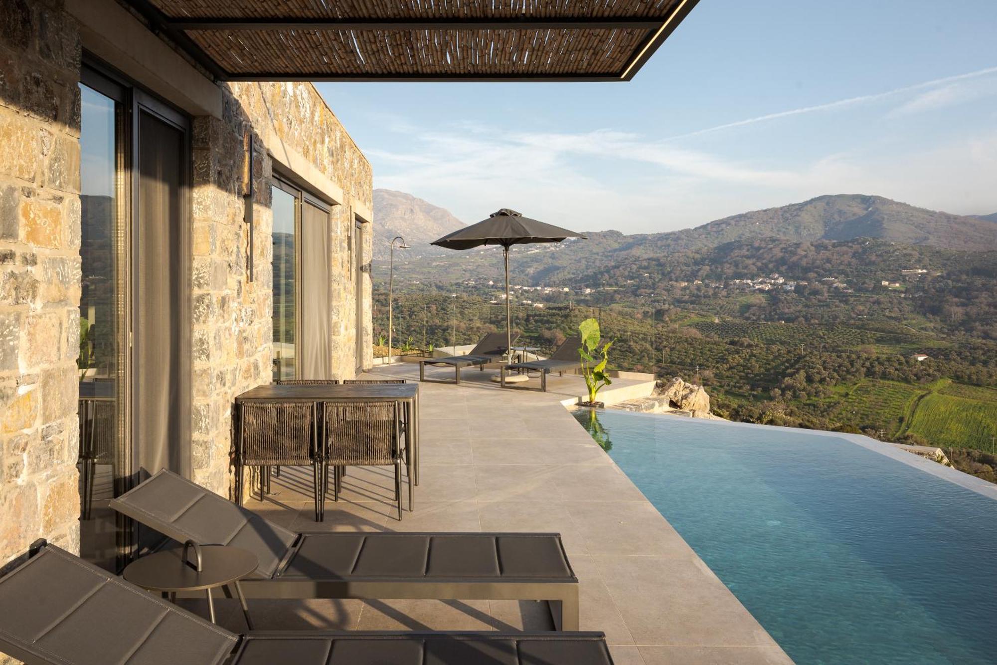 Neromai Cave Luxury Villas Koxaré Exterior foto