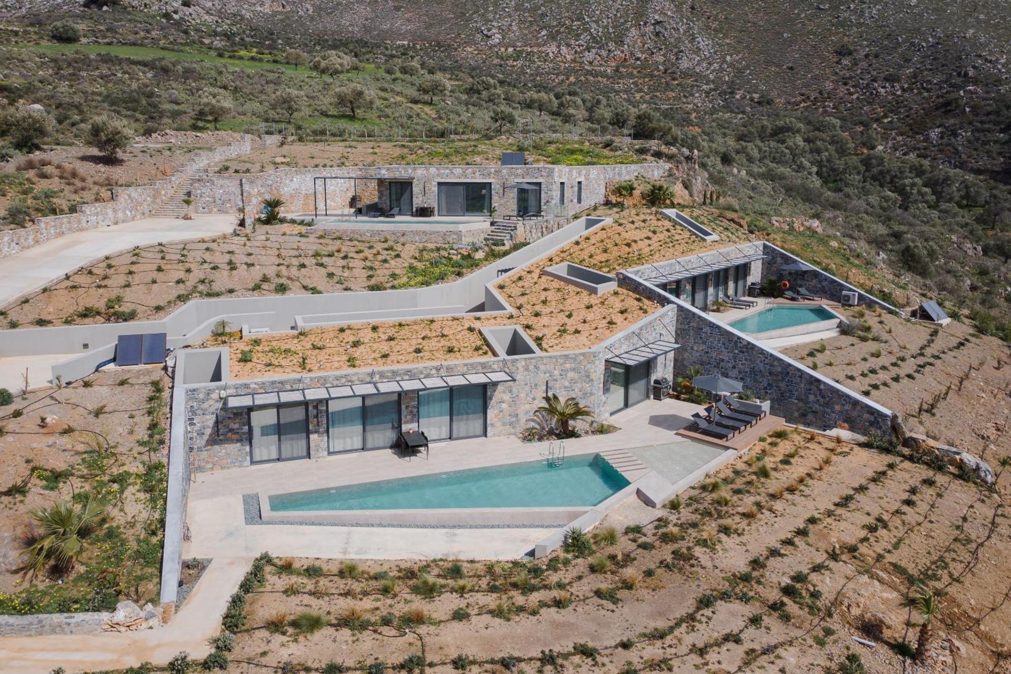 Neromai Cave Luxury Villas Koxaré Exterior foto
