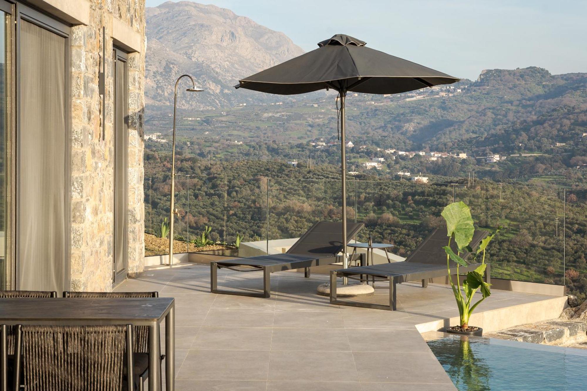 Neromai Cave Luxury Villas Koxaré Zimmer foto