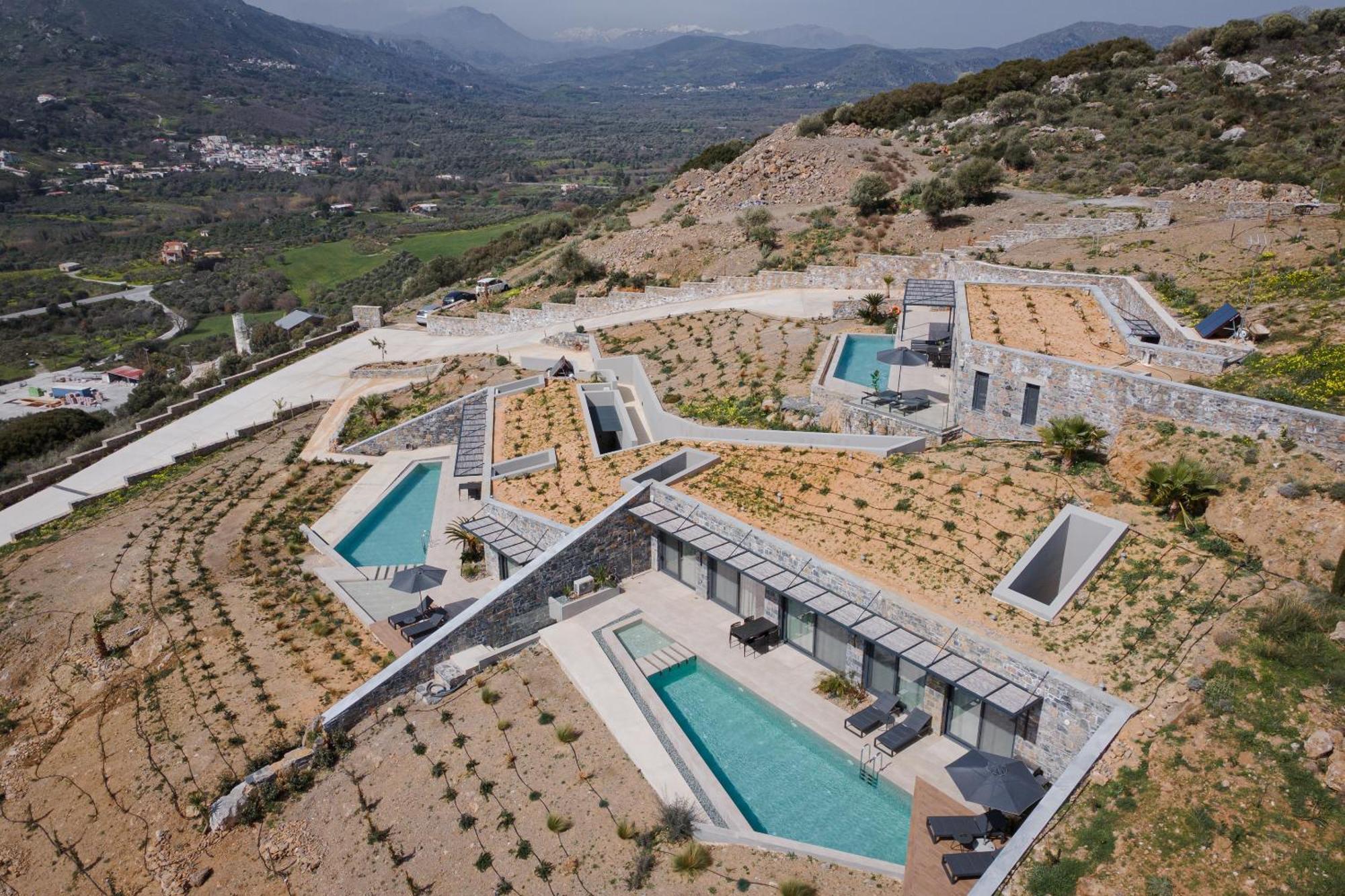 Neromai Cave Luxury Villas Koxaré Exterior foto